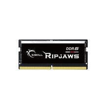 Load image into Gallery viewer, G.SKILL Ripjaws DDR5 SO-DIMM Series DDR5 RAM 32GB (1x32GB) 4800MT/s CL40-39-39-76 1.10V Unbuffered Non-ECC Notebook/Laptop Memory SO-DIMM (F5-4800S4039A32GA1-RS), Black_1
