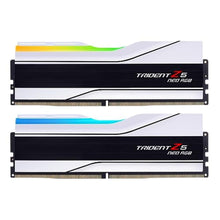 Load image into Gallery viewer, G.SKILL Trident Z5 Neo RGB Series DDR5 RAM (AMD EXPO) 32GB (2x16GB) 6400MT/s CL32-39-39-102 1.40V Desktop Computer Memory U-DIMM - Matte White (F5-6400J3239G16GX2-TZ5NRW), MatteWhite_1
