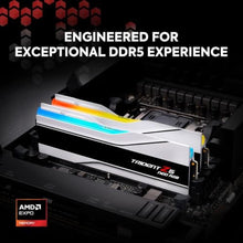 Load image into Gallery viewer, G.SKILL Trident Z5 Neo RGB Series DDR5 RAM (AMD EXPO) 32GB (2x16GB) 6400MT/s CL32-39-39-102 1.40V Desktop Computer Memory U-DIMM - Matte White (F5-6400J3239G16GX2-TZ5NRW), MatteWhite_1443
