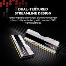 Load image into Gallery viewer, G.SKILL Trident Z5 Neo RGB Series DDR5 RAM (AMD EXPO) 32GB (2x16GB) 6400MT/s CL32-39-39-102 1.40V Desktop Computer Memory U-DIMM - Matte White (F5-6400J3239G16GX2-TZ5NRW), MatteWhite_1445

