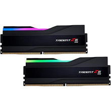 Load image into Gallery viewer, G.SKILL Trident Z5 RGB Series DDR5 RAM (Intel XMP 3.0) 96GB (2x48GB) 6400MT/s CL32-39-39-102 1.35V Desktop Computer Memory U-DIMM - Matte Black (F5-6400J3239F48GX2-TZ5RK), Matteblack_1
