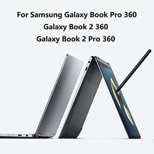 Load image into Gallery viewer, Galaxy Book Pro 360 Stylus Touch S Pen Replacement for Samsung Galaxy Book Pro 360,Galaxy Book 2 360,Galaxy Book 2 3 Pro 360 Touch Stylus Pen WithoutBluetooth+Tips/Nibs (Mystic Black), MysticBlack_8454
