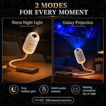 Load image into Gallery viewer, Galaxy Projector Night Light, Starry Sky Night Light Projector for Bedroom, White_266
