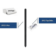 Load image into Gallery viewer, Galaxy Z Fold 5/6 S Pen Fold Edition Stylus Pen, 1.5mm Pen Tip, 4,096 Pressure Levels for Samsung Galaxy Z Fold 5,Fold 6 Slim S Pen (Black)_2617
