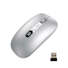 Load image into Gallery viewer, GAMINJA Ai Mouse With Voice Typing with ChatGPT &amp; Translator(Silver New), Silvernew_1
