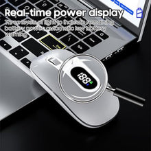 Load image into Gallery viewer, GAMINJA Ai Mouse With Voice Typing with ChatGPT &amp; Translator(Silver New), Silvernew_49
