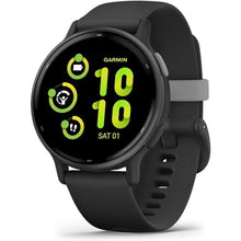 Load image into Gallery viewer, Garmin 010-02862-10 Vivoactive 5 Fitness Smartwatch, Black | Official USA Partner Model | Bundle with Deco Essentials 2-Pack Screen Protector and 2 YR CPS Enhanced Protection Pack_2632
