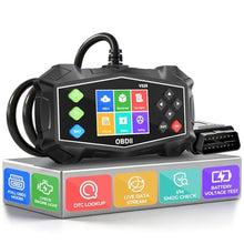 Load image into Gallery viewer, GEARLASSO OBD2 Scanner Engine Code Reader, V529 OBDII Diagnostic Tool Battery Tester, Live Data, I/M Readiness for Most Vehicles with 2.8 Color Screen_1
