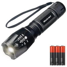 Load image into Gallery viewer, GearLight LED Flashlight Bright, Zoomable Tactical Flashlights with High Lumens and 5 Modes for Emergency and Outdoor Use -Camping Accessories -S1000 - S1000-1 Pack, (Batteries Included)_1
