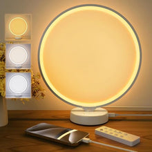 Load image into Gallery viewer, Geecent Sun Lamp 10000 Lux Light Therapy Lamp, UV-Free with Remote Control, 3 Color Temperatures, 4 Bright Levels &amp; Timer, Seasonal Sunlight for Home, Office, White_1

