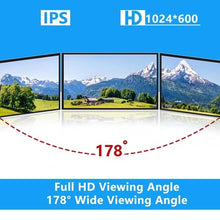 Load image into Gallery viewer, GeeekPi 7-Inch Screen for Raspberry Pi, 1024x600 IPS LCD Display, HDMI Portable Monitor for Pi 5/4B/3B+/3B, Win11/10/8/7, Free-Driver_2147
