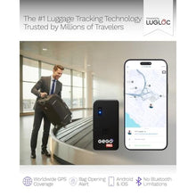 Load image into Gallery viewer, GEGO PRO GPS Luggage Tracker Designed for Travel, Real-Time Global Tracking for Bags &amp; Gear, Bag-Opening Alert, Worldwide Coverage, 4G LTE Connectivity, Unlimited Range. Membership Required._37
