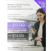 Load image into Gallery viewer, GEGO PRO GPS Luggage Tracker Designed for Travel, Real-Time Global Tracking for Bags &amp; Gear, Bag-Opening Alert, Worldwide Coverage, 4G LTE Connectivity, Unlimited Range. Membership Required._40
