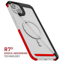 Load image into Gallery viewer, Ghostek Atomic Slim iPhone 14 Plus Case - Aluminum Metal Bumper Cover with Crystal Clear Back - Shockproof Protective Case - Wireless Charging Compatible iPhone 14 Plus Case MagSafe 2022 (6.7")(Black)_2006
