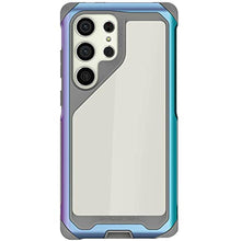 Load image into Gallery viewer, Ghostek ATOMIC slim Samsung Galaxy S23 Ultra Phone Case with Clear Back and Iridescent Aluminum Bumper S-Pen Stylus Cutout Shockproof Phone Cover Designed for 2022 Samsung S23 Ultra (6.8") (Prismatic)_1
