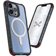 Load image into Gallery viewer, Ghostek COVERT iPhone 13 MagSafe Case Clear with Mag Magnet and Anti-Yellowing Protection Slim Phone Cover Supports Mag Safe Accessories Designed for 2021 Apple iPhone13 (6.1 inch) (Midnight Graphite), MidnightGraphite_1
