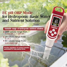 Load image into Gallery viewer, GIDIGI 7-in-1 Pool pH Salt Tester H2/ORP/pH/TDS/EC/Saltwater Quality Meter_281
