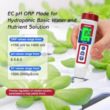 Load image into Gallery viewer, GIDIGI Water pH Tester,Digital ORP Meter for Drinking Water, RedHydrogenTesterin_277
