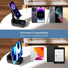 Load image into Gallery viewer, Gifts for Men Women,Birthday Gifts,Cell Phone Stand with Wireless Bluetooth Speaker, Punchy Bass &amp; HD Stereo Sound Speaker for Home &amp; Outdoors Compatible with iPhone/ipad/Samsung-Black_8819
