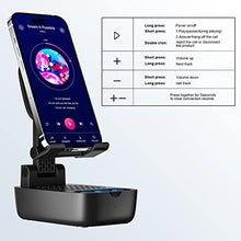 Load image into Gallery viewer, Gifts for Men Women,Birthday Gifts,Cell Phone Stand with Wireless Bluetooth Speaker, Punchy Bass &amp; HD Stereo Sound Speaker for Home &amp; Outdoors Compatible with iPhone/ipad/Samsung-Black_8820
