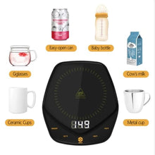 Load image into Gallery viewer, Gifts for Women Men,Mug Warmer,Coffee Warmer Plate Portable Coffee Mug Warmer for Desk with Temperature Display, Coffee Cup Warmer for Jar Candles,Tea, Beverage &amp; Coffee Gifts (No Mug)_3644
