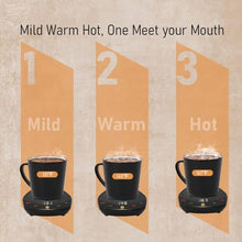 Load image into Gallery viewer, Gifts for Women Men,Mug Warmer,Coffee Warmer Plate Portable Coffee Mug Warmer for Desk with Temperature Display, Coffee Cup Warmer for Jar Candles,Tea, Beverage &amp; Coffee Gifts (No Mug)_3645
