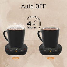 Load image into Gallery viewer, Gifts for Women Men,Mug Warmer,Coffee Warmer Plate Portable Coffee Mug Warmer for Desk with Temperature Display, Coffee Cup Warmer for Jar Candles,Tea, Beverage &amp; Coffee Gifts (No Mug)_3647
