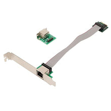 Load image into Gallery viewer, Gigabit Ethernet Server Adapter, M.2 A E Key Single Port Gigabit Server NIC Adapter 1000M RJ45 Ethernet NIC._1
