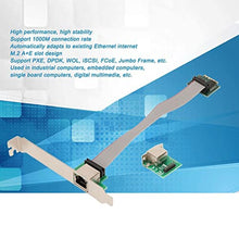 Load image into Gallery viewer, Gigabit Ethernet Server Adapter, M.2 A E Key Single Port Gigabit Server NIC Adapter 1000M RJ45 Ethernet NIC._8144
