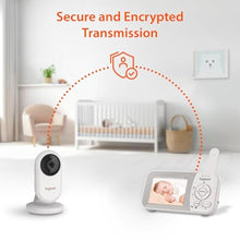 Load image into Gallery viewer, Gigaset Baby Monitor with Camera and Audio - VS280 No WiFi Portable Video Infant Monitor 2.8" Screen, Auto Night Vision, Temperature Alert, 1000ft Range, Ideal for Baby, Elderly, Pet, White_6491
