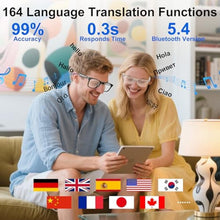Load image into Gallery viewer, Giwbeiv AI Smart Glasses for Men and Women, Bluetooth Translation Glasses, Black_307
