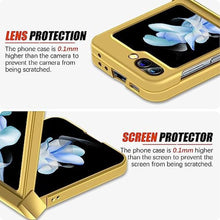 Load image into Gallery viewer, Giyer Design for Samsung Galaxy Z Flip 5 5G Case, Ultra Slim Galaxy Z Flip 5 Flip Case PC Material Hard Hinge Protection Cover for Samsung Z Flip 5 Phone Case Support Wireless Charging (Yellow)_943
