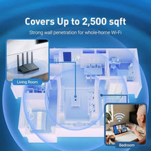 Load image into Gallery viewer, GL.iNet GL-BE6500 Flint 3e Wi-Fi 7 Router with VPN for Home and Gaming, black_595
