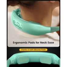 Load image into Gallery viewer, Glocusent Ergonomic Reading Lights for Books in Bed, 1600mAh Rechargeable Book Light for 100 Hrs - 3 Colors &amp; 5 Brightness, Neck Light with Timers, Sleep Aid &amp; Travel Lock, MintGreen_280
