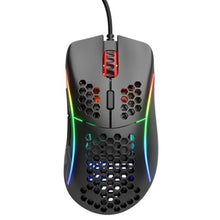 Load image into Gallery viewer, Glorious Model D Wired Gaming Mouse - 68g Superlight Honeycomb Design, RGB, Ergonomic, Pixart 3360 Sensor, Omron Switches, PTFE Feet, 6 Buttons - Matte Black, MatteBlack_228
