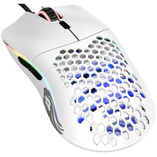 Load image into Gallery viewer, Glorious Model O Wired Gaming Mouse 67g Superlight Honeycomb Design, RGB, Pixart 3360 Sensor, Omron Switches, Ambidextrous - Matte White, MatteWhite_1
