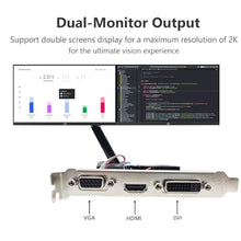 Load image into Gallery viewer, Glorto GeForce GT 210 1024 MB DDR3 Low Profile Graphics Card, PCI Express 1.0 x16, Entry Level GPU for PC, SFF and HTPC (HDMI/DVI/VGA)_1151

