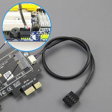 Load image into Gallery viewer, GLOTRENDS WA01 M.2 E Key to PCIe X1 WiFi Bluetooth Adapter for M.2 WiFi 4/5/6/6e/7/Coral TPU Module, with 6-dBi SMA Antenna Kits_896
