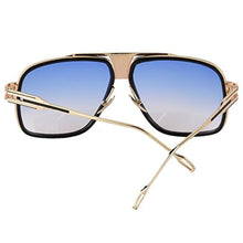 Load image into Gallery viewer, GOBIGER Aviator Sunglasses for Men UV Protection Goggle Alloy Gold Disco 70s Oversized Retro Shades_1588
