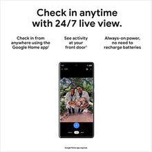 Load image into Gallery viewer, Google Nest Doorbell (Wired, 2nd Gen) - Wired Video Doorbell Camera - Doorbell Security Camera - Snow_2339
