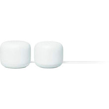 Load image into Gallery viewer, Google Nest Wifi - Home Wi-Fi System - Wi-Fi Extender - Mesh Router for Wireless Internet - 2 Pack, White_1
