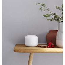 Load image into Gallery viewer, Google Nest Wifi - Home Wi-Fi System - Wi-Fi Extender - Mesh Router for Wireless Internet - 2 Pack, White_6760

