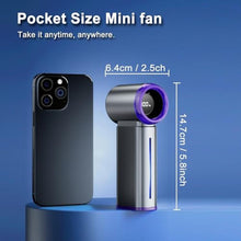 Load image into Gallery viewer, GOSALISU Small Handheld Fan Portable Hand Held Fan, Gray, Grey_1217
