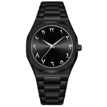 Load image into Gallery viewer, Gosasa Men's Quartz Watch Middle Eastern Arabic Numeral Dial, ABlackWhite_1
