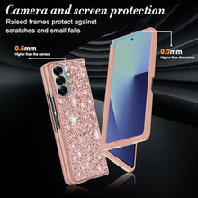 Load image into Gallery viewer, Gotivi Z Fold 7 Case Glitter Galaxy Z Fold 7 Slim Sparkle Diamond TPU Bumper Full Body Shockproof Protection for Samsung Galaxy Z Fold 7 Phone Case Women Girls Soft Cover 5G/8.0" (Rose Gold), Rosegold_2094
