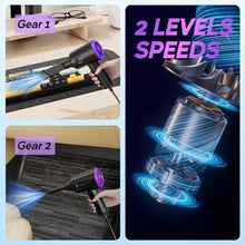 Load image into Gallery viewer, Goweto Electric Air Duster - Air Blower - Multi-Use Compressed Air Duster for Keyboard- Computer and PC - 5.74 oz Powerful Motor, Purple_6585
