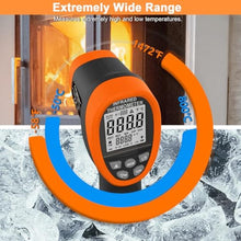 Load image into Gallery viewer, GOYERRNES Infrared Thermometer, Digital IR Thermometer 58~1472 with D:S=16:1, Non-Contact High Laser Temp IR Tool for Cooking (NOT for Human)_701
