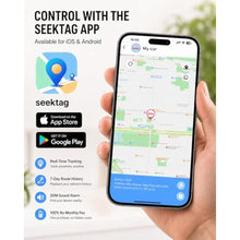Load image into Gallery viewer, GPS Tracker Device for Car Vehicles: Mini Hidden Self-Magnetic no Subscription Trackers for Tracking Kids Elderly Vehicle pet - Real Time Location Track Devices no Monthly Fee for Android and iPhone, Black_752
