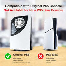 Load image into Gallery viewer, GRAUGEAR PS5 SSD Heatsink Cover, M.2 NVMe PS5 Heatsink, Shuttle Shaped Design, Heat Dissipation with Heat Pipe Cooler and Aluminum Fin for NVMe M2 PCIe 4.0 [G-PS5HS04] (PS5), Silver_7726
