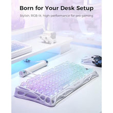 Load image into Gallery viewer, GravaStar Mercury K1 Lite 75% Wireless Mechanical Gaming Keyboard RGB, CrystalAurora_2008
